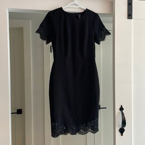 H&M Little Black dress (fitted and lace detai)